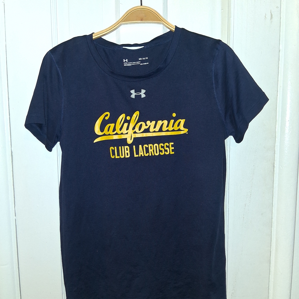 Under Armour Dark Blue HeatGear Tee